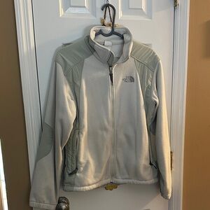 The North Face Light Gray Fleece Jacket